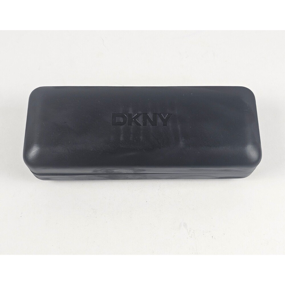 DKNY Black Hard Case Clamshell Eyeglass Glasses Case Unisex To Fit Glasses